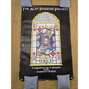VTG 1980 Alan Parsons Project The Turn Of A Friendly Card Promo Poster 24”x36